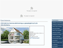 Tablet Screenshot of elektrosmog.sk