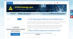 Desktop Screenshot of elektrosmog.com
