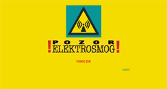 Desktop Screenshot of elektrosmog.cz